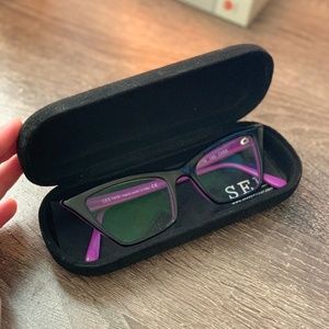 SEE Eyewear Square Cat-Eye Glasses